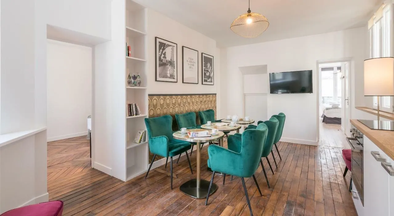 Milestay Charmants Passages Paříž Aparthotel
